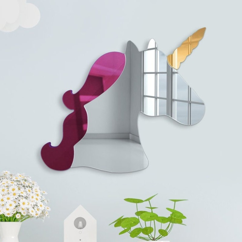 3D Acrylic Unicorn Wall Art Mi - Baby Nursery Themes Girl のレビューと価格