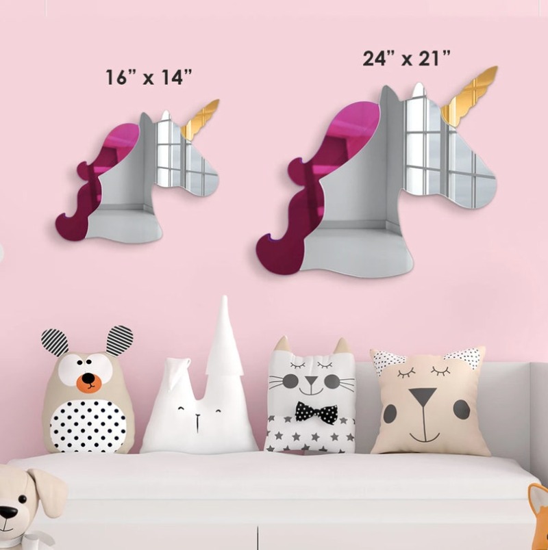 3D Acrylic Unicorn Wall Art Mi - Baby Nursery Themes Girl のレビューと価格