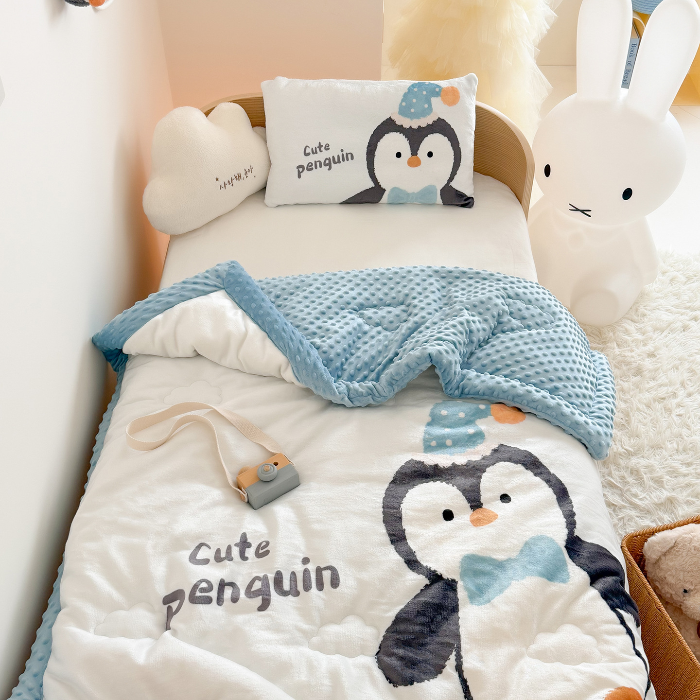 Double Sided Milk Velvet Bean  - Baby Nursery Bedding のレビューと価格