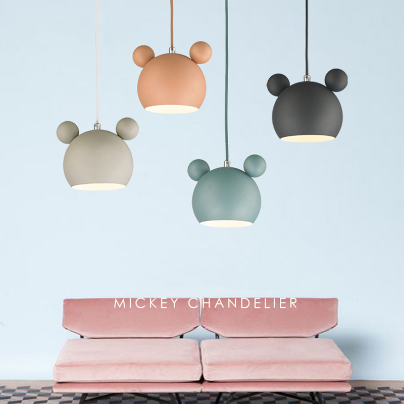 Modern Mickey Pendant Lights C - Baby Nursery Lamp のレビューと価格