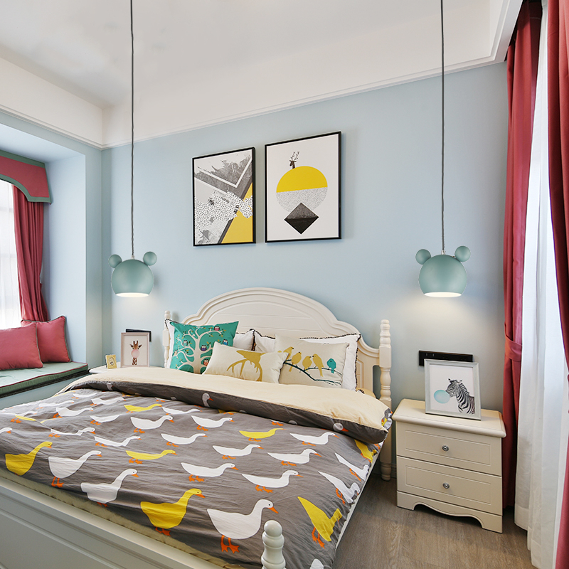 Modern Mickey Pendant Lights C - Baby Nursery Lamp のレビューと価格