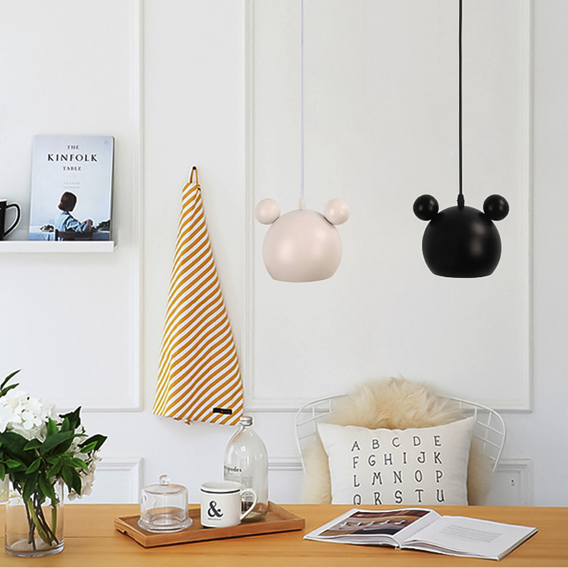 Modern Mickey Pendant Lights C - Baby Nursery Lamp のレビューと価格