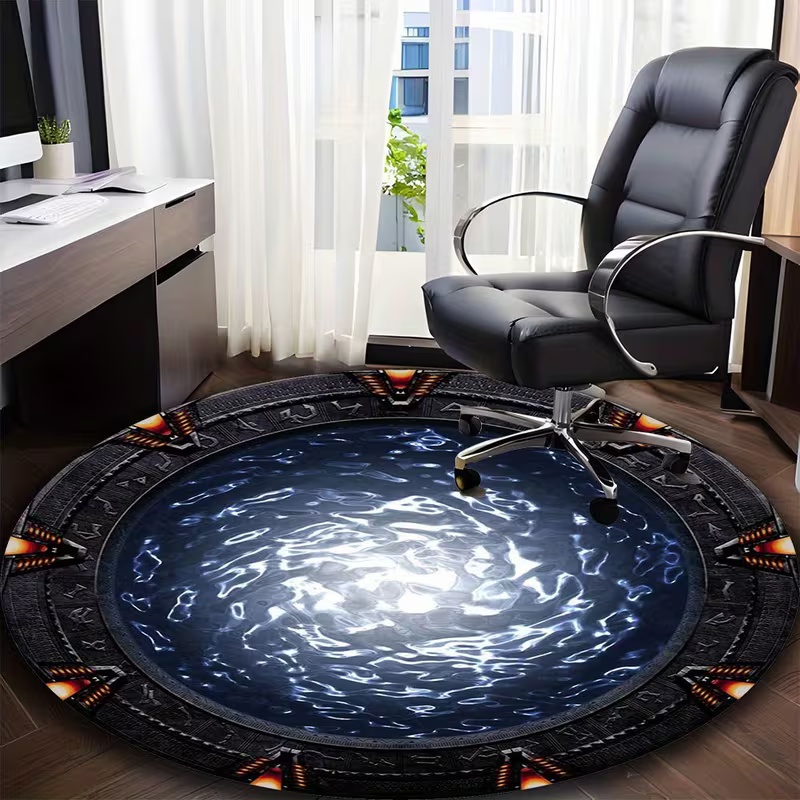 Galaxy-Inspired Round Rug Soft - Soft Rug Nursery のレビューと価格