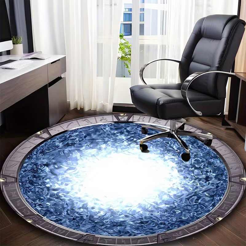 Galaxy-Inspired Round Rug Soft - Soft Rug Nursery のレビューと価格