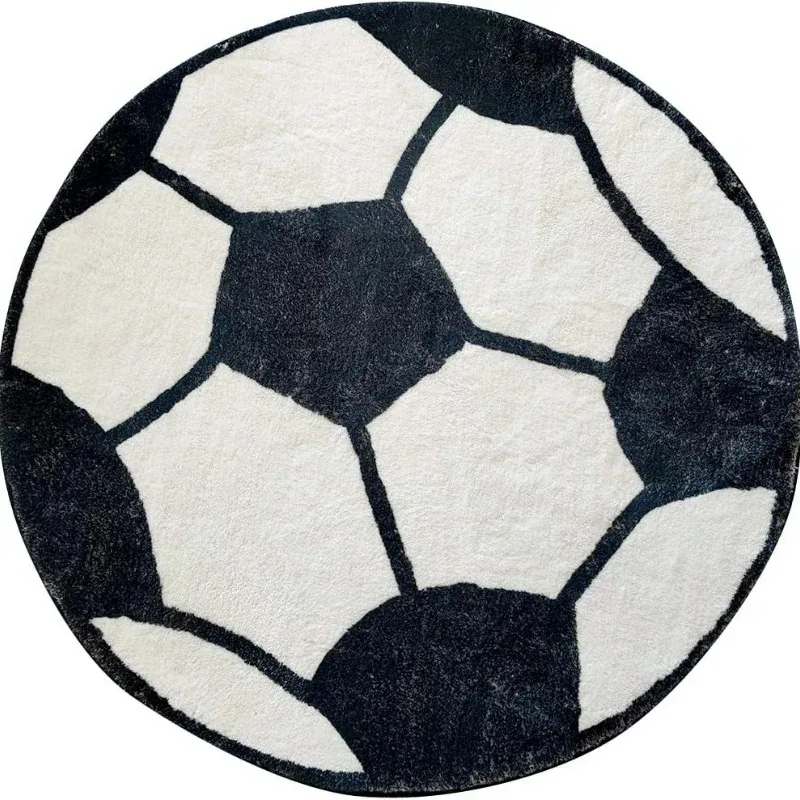 VIKAMA Kids Soccer Pattern Rou - Soft Rug Nursery のレビューと価格