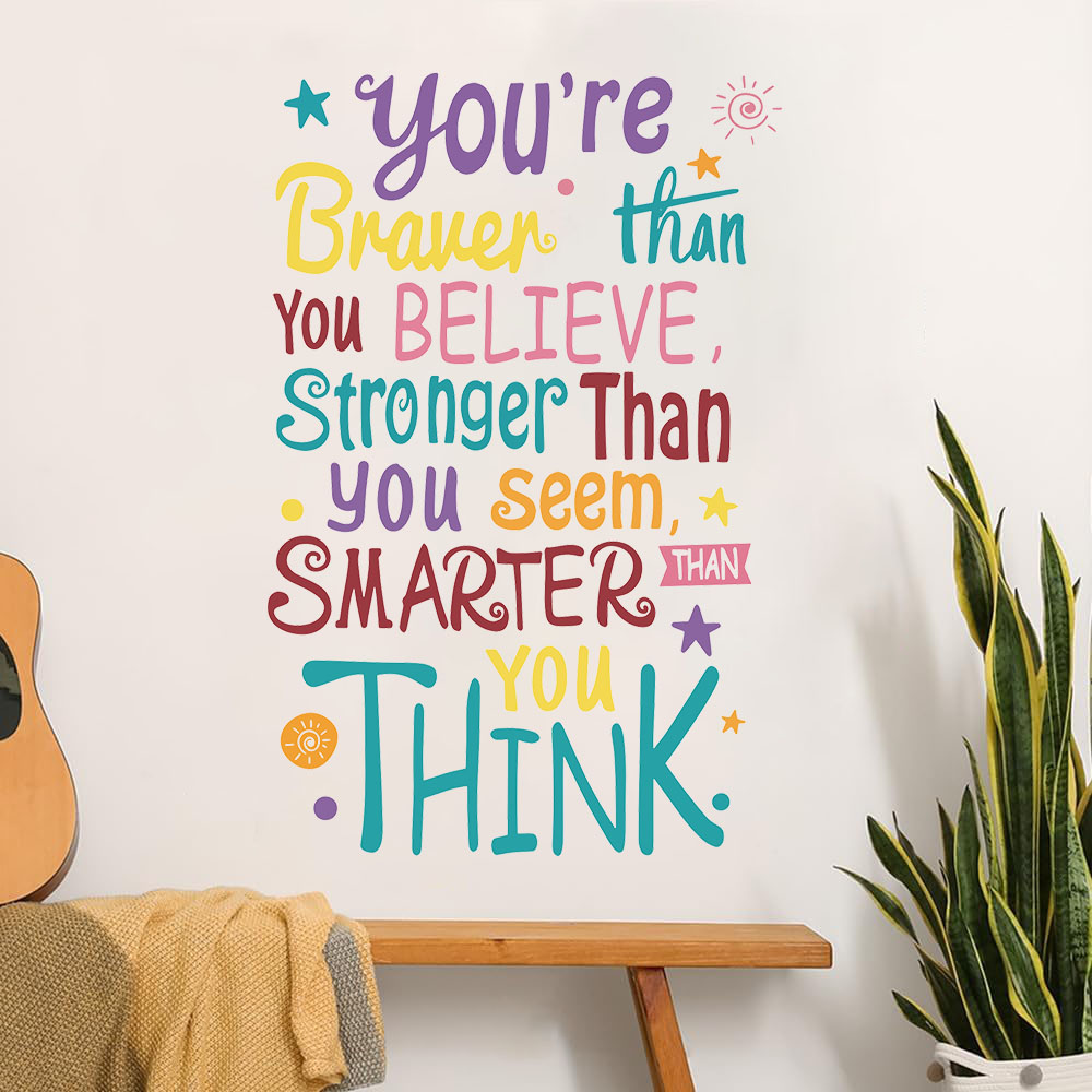 You Are Brave Smart Stronger S - Baby Nursery Quotes のレビューと価格