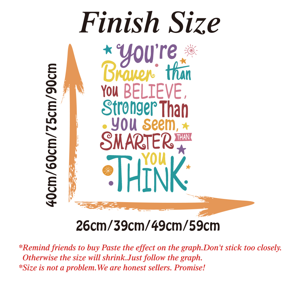 You Are Brave Smart Stronger S - Baby Nursery Quotes のレビューと価格