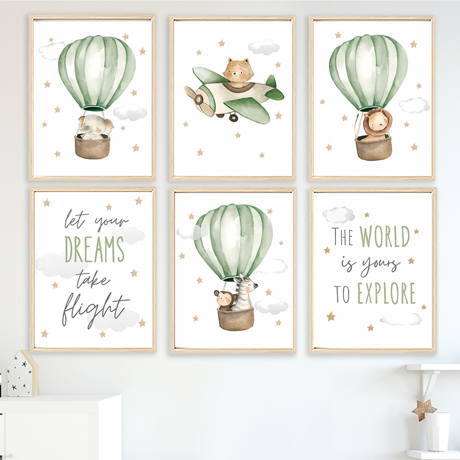 Boho  Tiger Lion Aircraft Hot  - Baby Nursery Quotes のレビューと価格