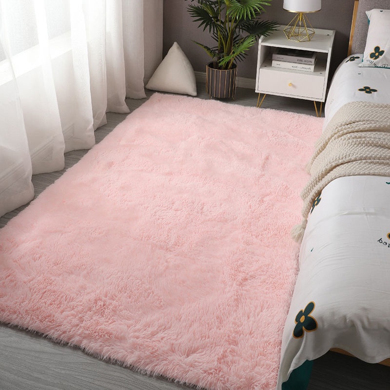 Pink Bedroom Carpet For Childr - Baby Nursery Rug のレビューと価格