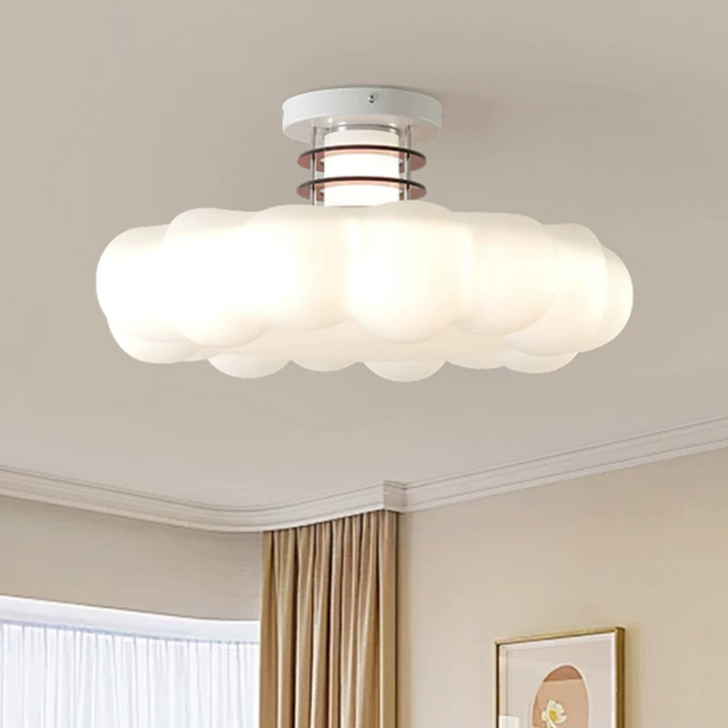 Cream Style Cloud Bedroom Ceil - Baby Nursery Ceiling Light のレビューと価格