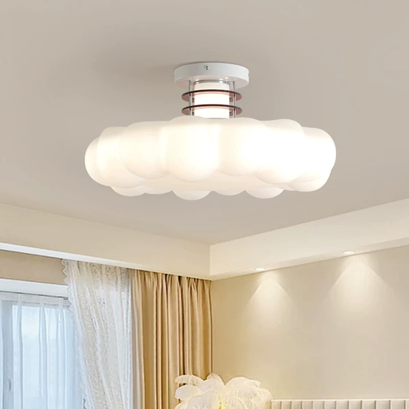Cream Style Cloud Bedroom Ceil - Baby Nursery Ceiling Light のレビューと価格