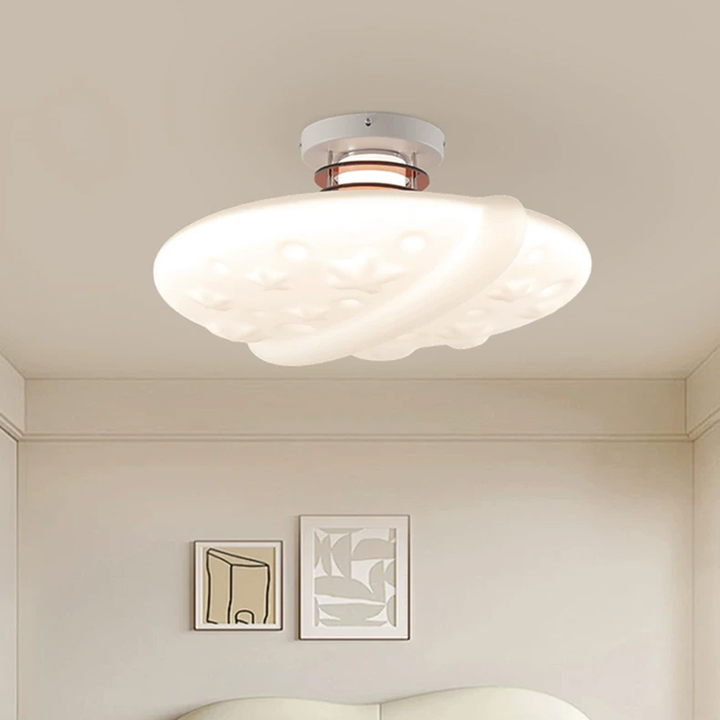 Cream Style Cloud Bedroom Ceil - Baby Nursery Ceiling Light のレビューと価格