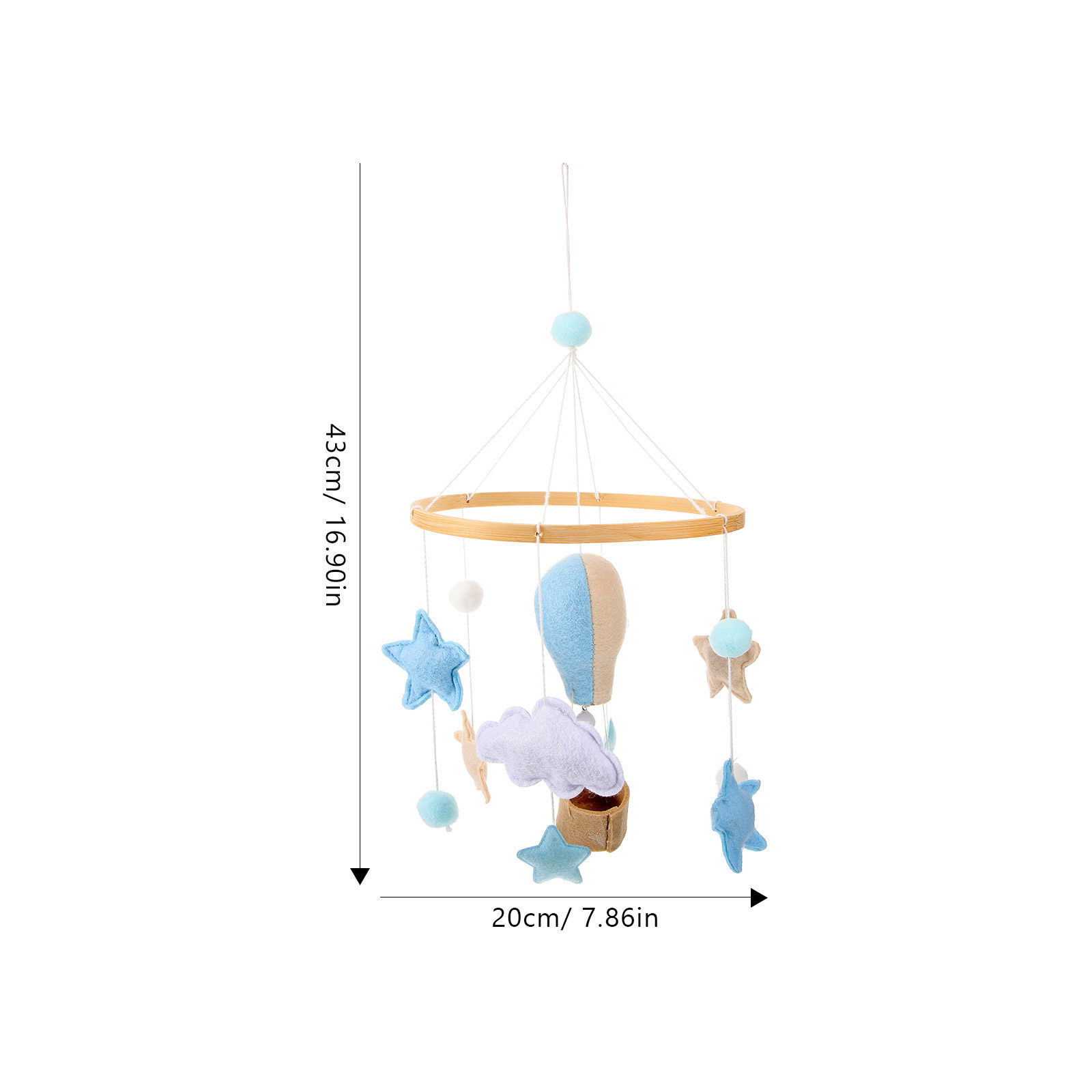 Cloud and Hot Air Balloon Crib - Baby Nursery Hot Air Balloon のレビューと価格