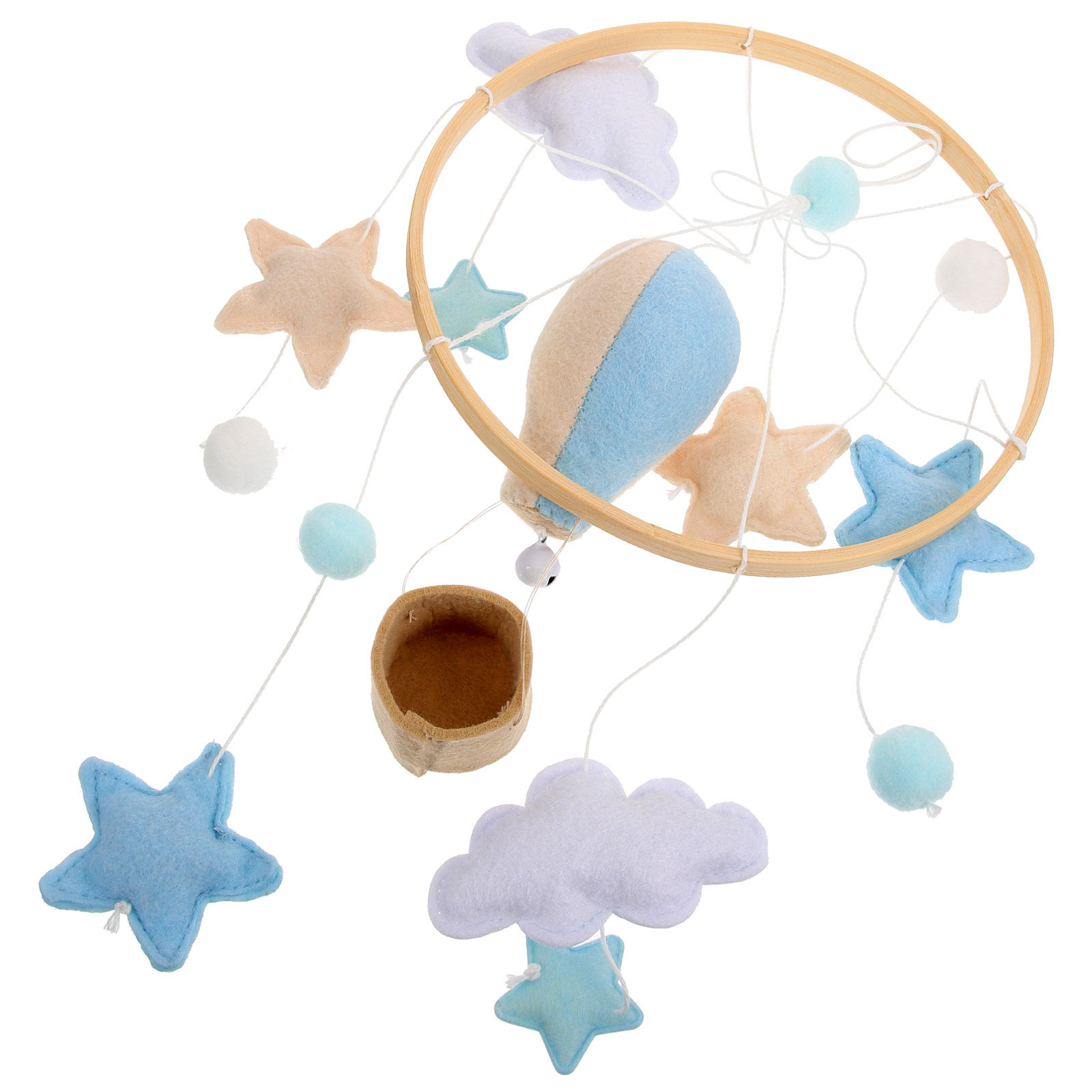 Cloud and Hot Air Balloon Crib - Baby Nursery Hot Air Balloon のレビューと価格