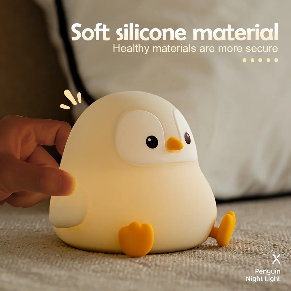 Cute PenguinBaby Night Light K - Baby Nursery Lamp のレビューと価格