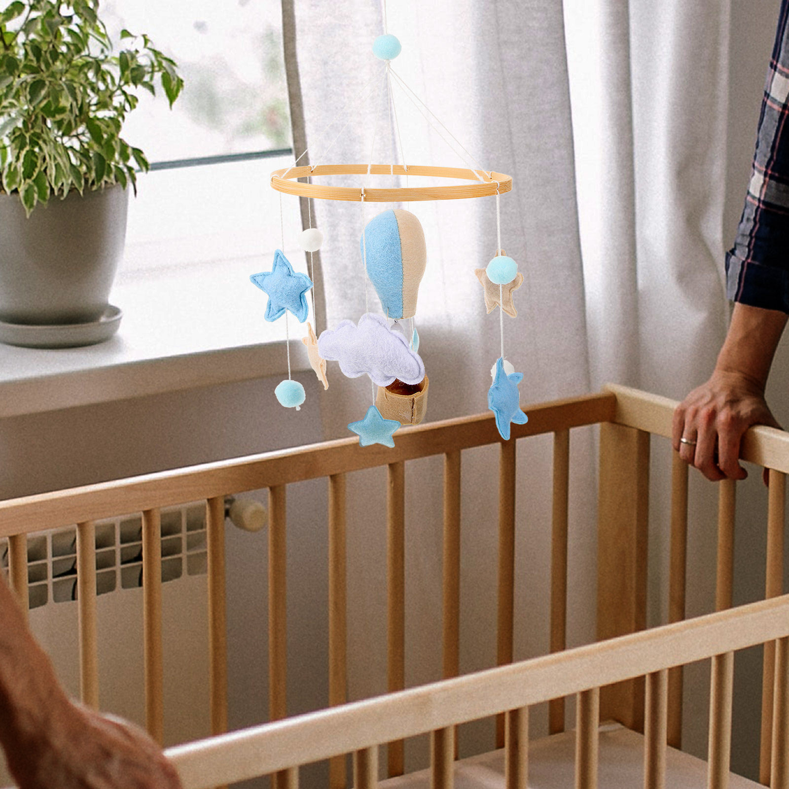 Cute Cloud Theme Crib Mobile f - Baby Nursery Themes Girl のレビューと価格