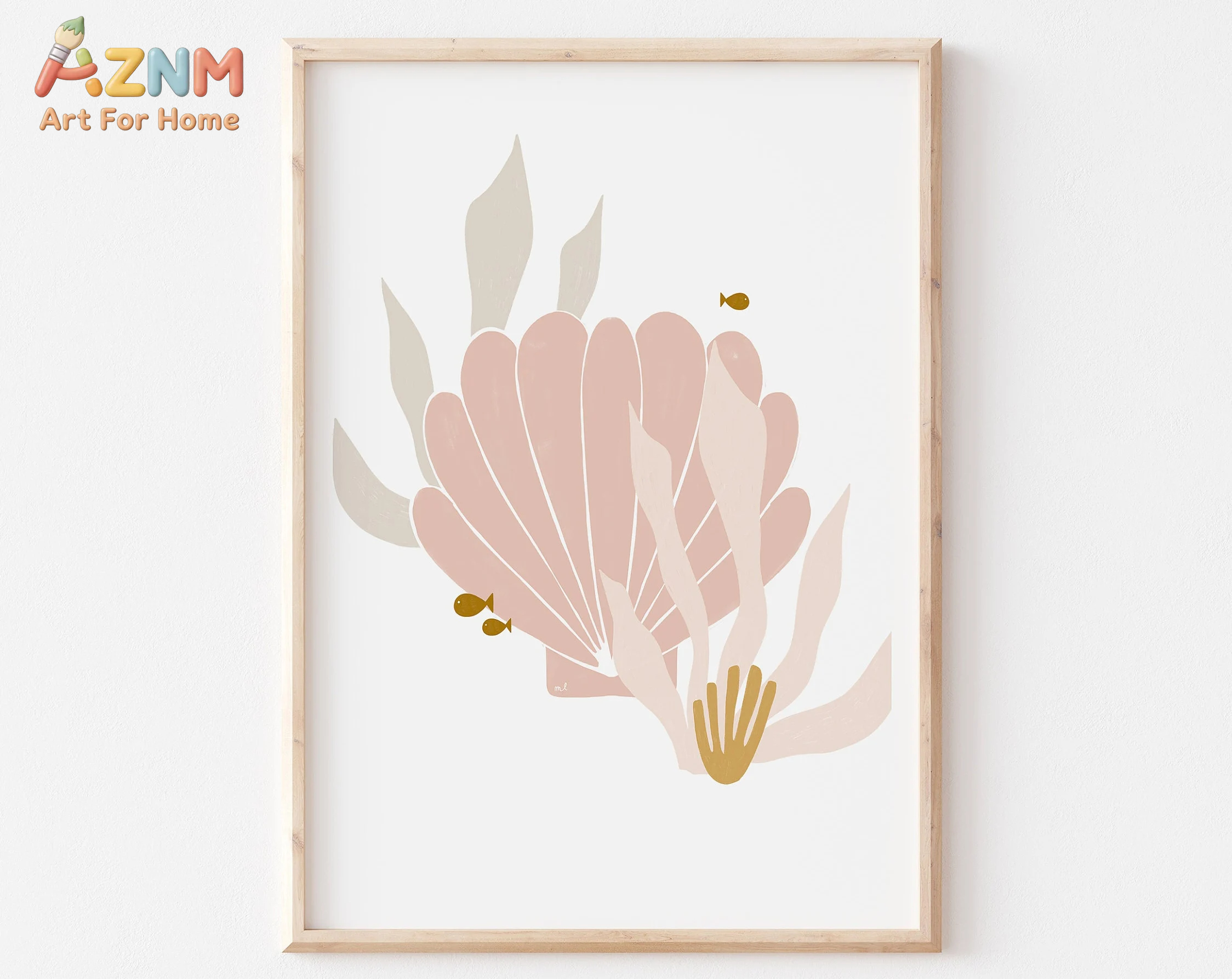 Boho Ocean Themed Pink Sea She - Baby Nursery Themes Girl のレビューと価格