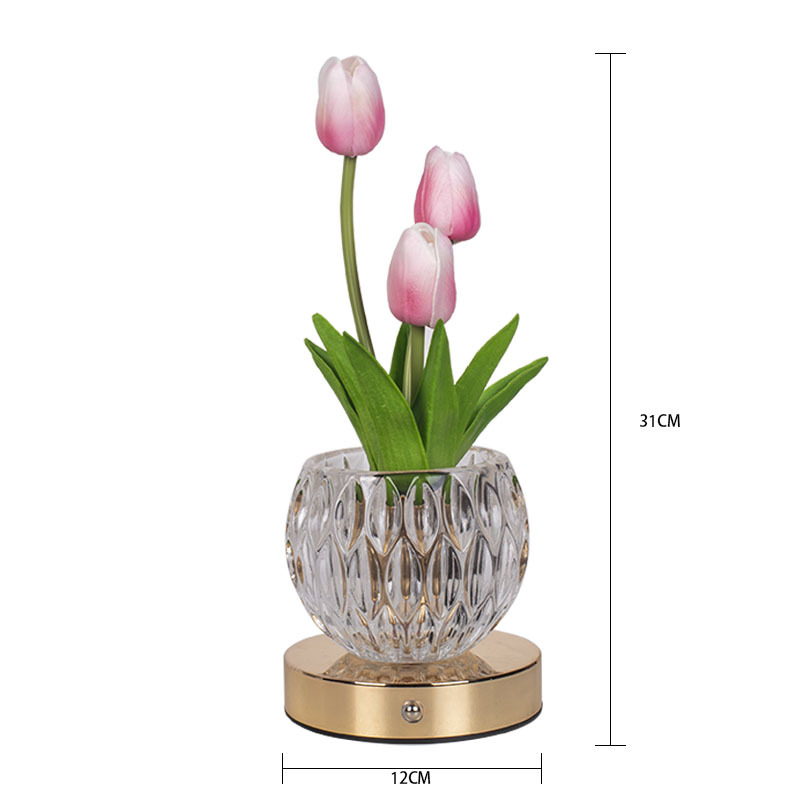 Artificial Tulip Flower Lamp,  - Baby Nursery Lamp のレビューと価格