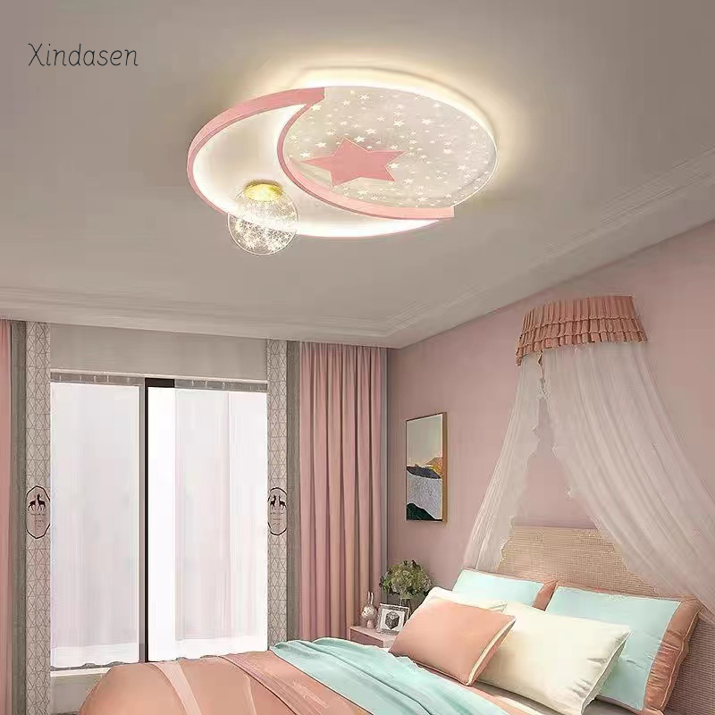 Creative Moon Star Ceiling Lam - Baby Nursery Ceiling Light のレビューと価格