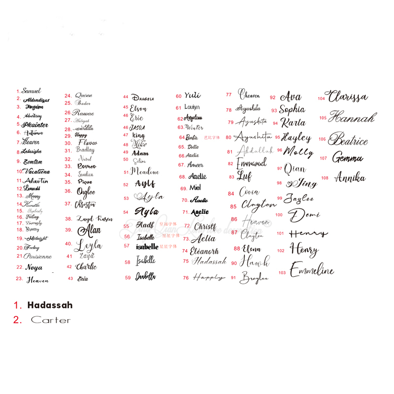 Custom Personalised Double lay - Baby Nursery Name Letters のレビューと価格