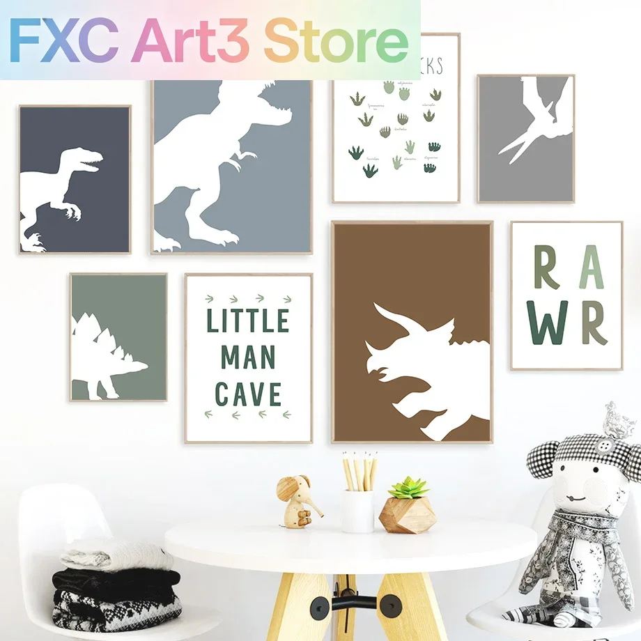 Frameless Jurassic Dinosaur Ty - Baby Nursery Quotes のレビューと価格