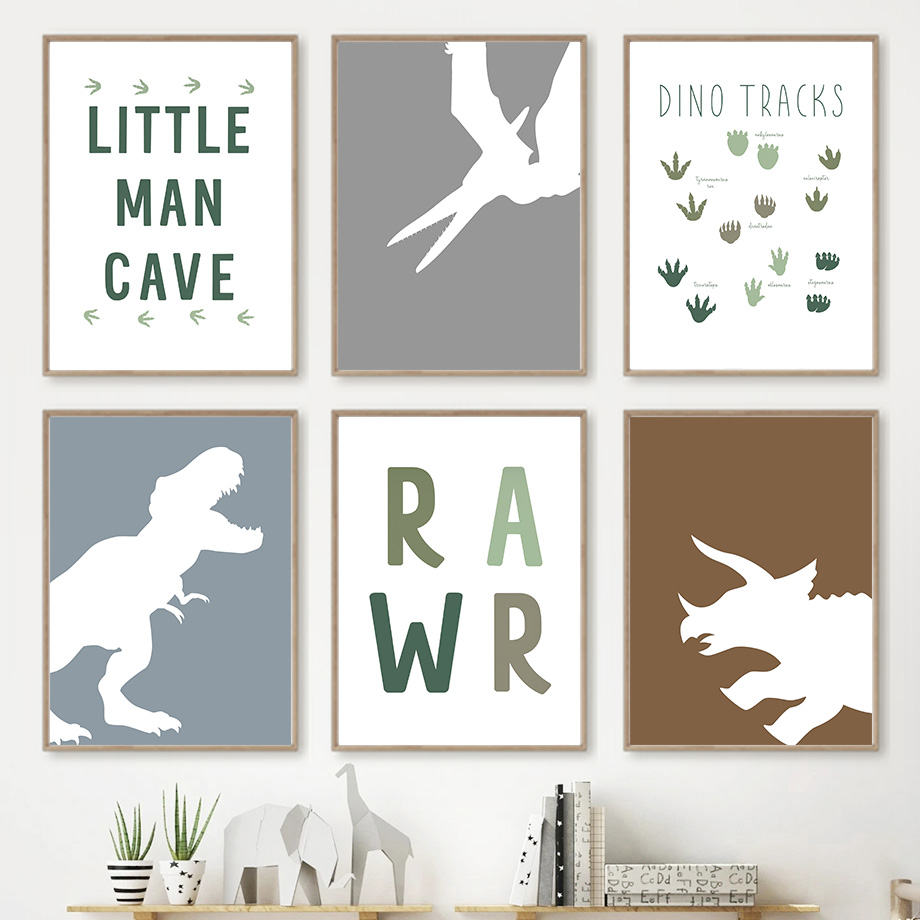 Frameless Jurassic Dinosaur Ty - Baby Nursery Quotes のレビューと価格