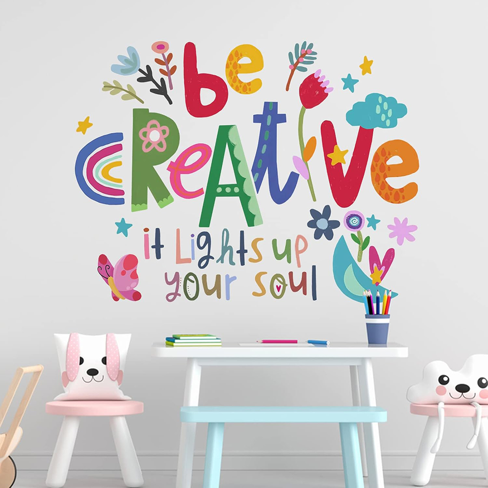 Be Creative Inspirational Quot - Baby Nursery Quotes のレビューと価格