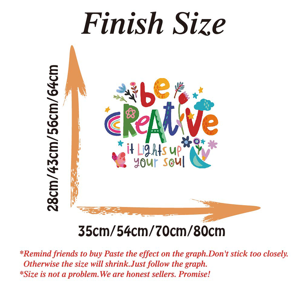 Be Creative Inspirational Quot - Baby Nursery Quotes のレビューと価格