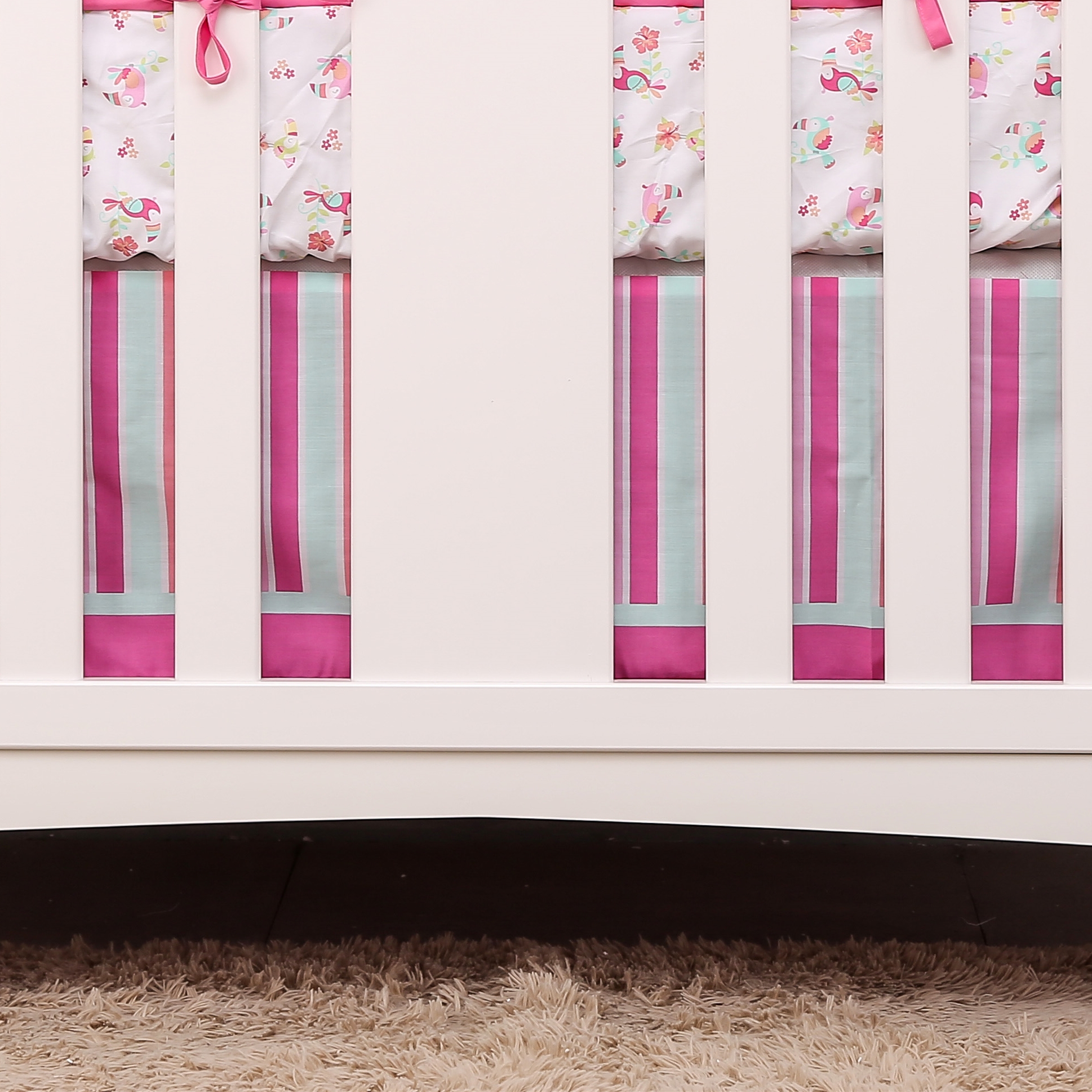 Pink Elephant Cot Baby Bedding - Baby Nursery Bedding のレビューと価格