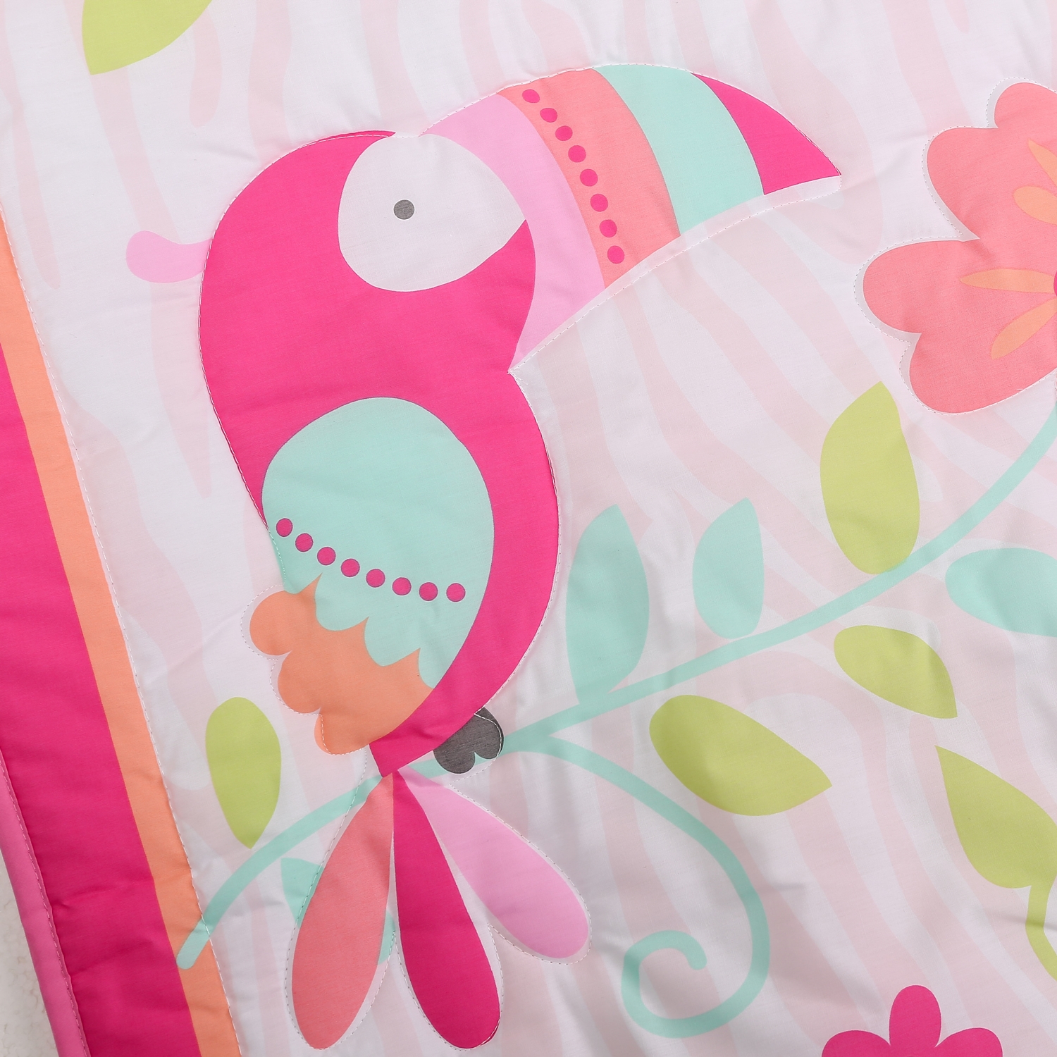 Pink Elephant Cot Baby Bedding - Baby Nursery Bedding のレビューと価格