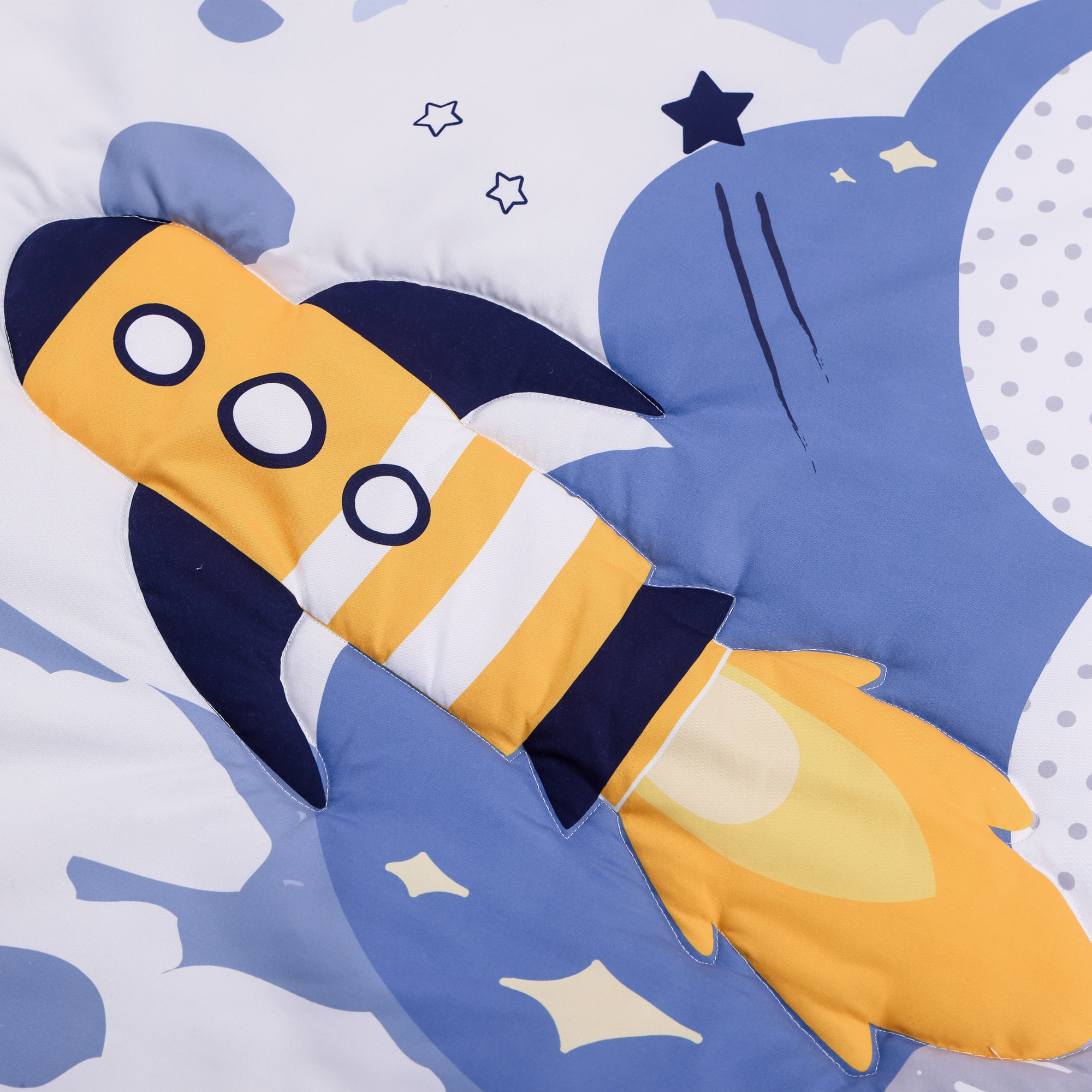 4Pcs Aviation Nursery Crib Bed - Baby Nursery Bedding のレビューと価格