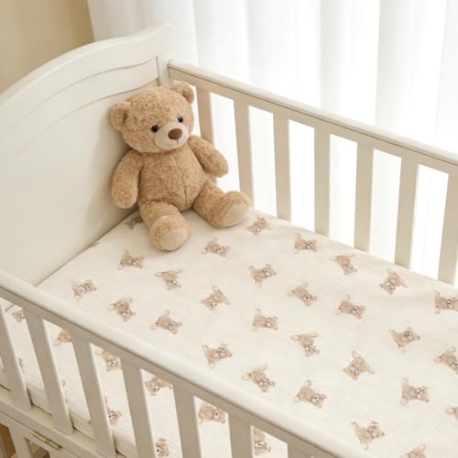 Organic Cotton Muslin Baby Cri - Baby Nursery Bedding のレビューと価格
