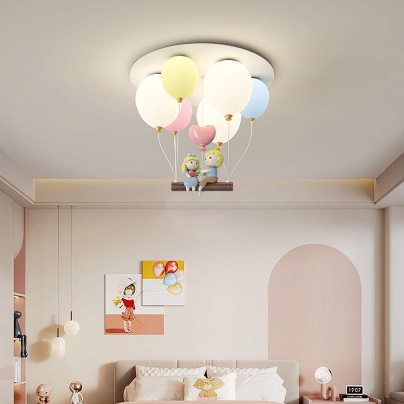 Colorful Balloons Children's R - Baby Nursery Ceiling Light のレビューと価格