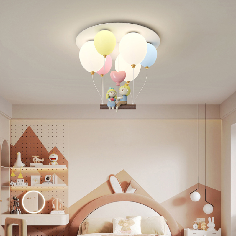 Colorful Balloons Children's R - Baby Nursery Ceiling Light のレビューと価格