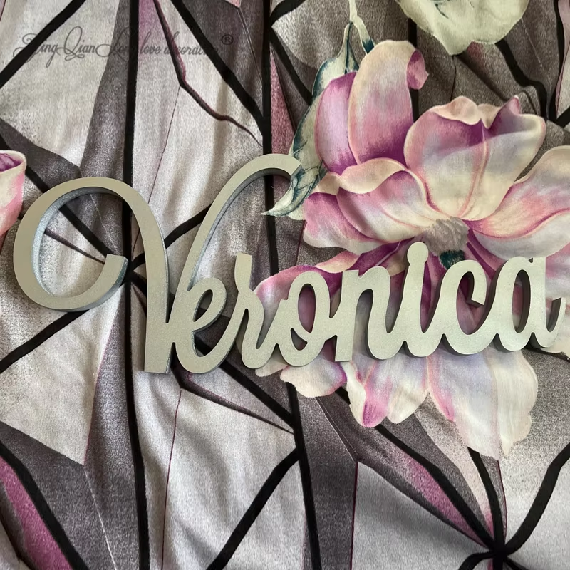 Custom  Personalised Wooden Na - Baby Nursery Name Letters のレビューと価格