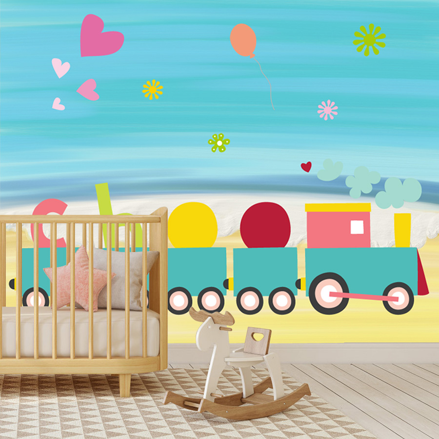 Custom Easy to Apply Peel and  - Baby Nursery Peel And Stick Wallpaper のレビューと価格