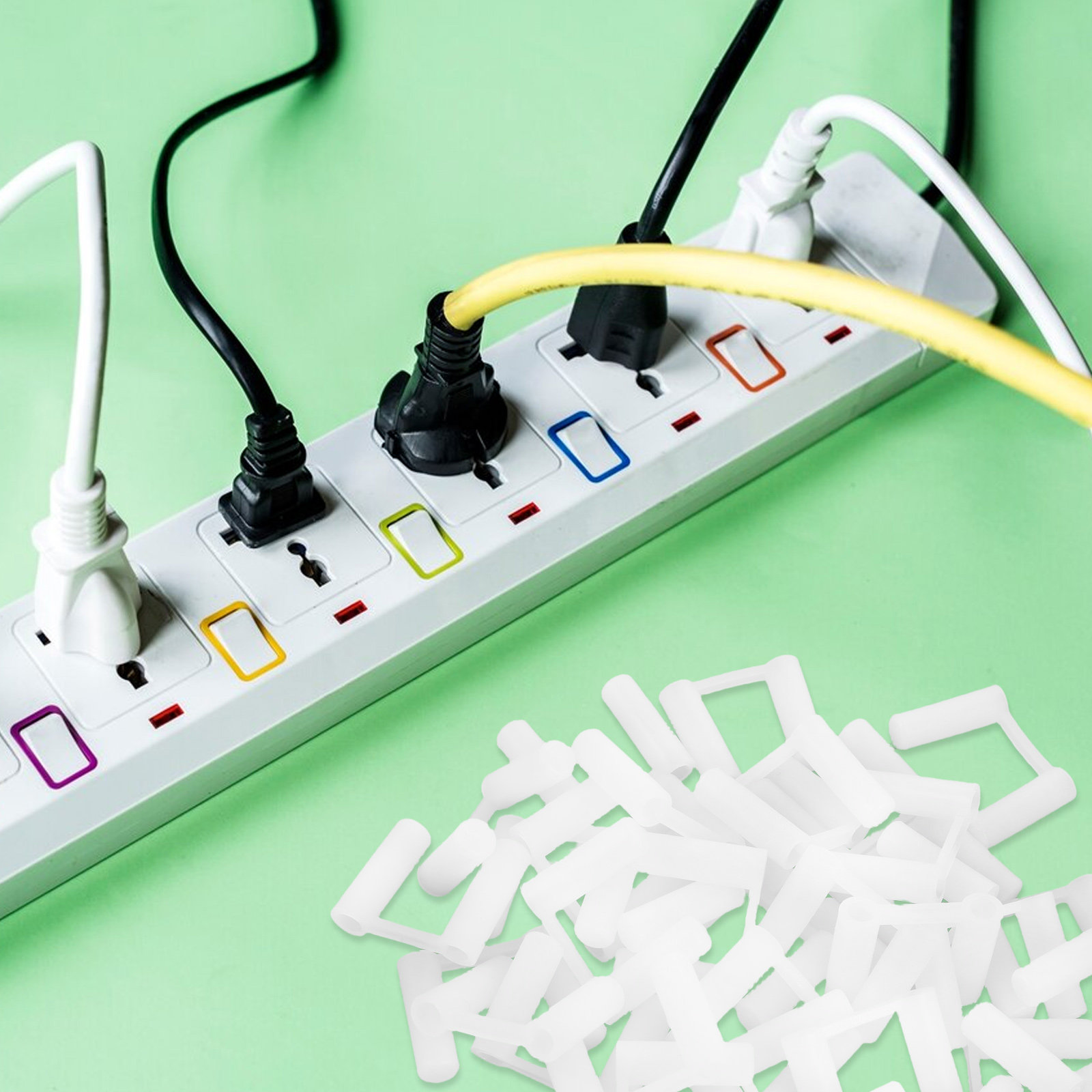 100Pcs White Childproof Outlet - Baby Nursery Outlet のレビューと価格