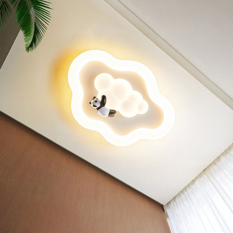 Cute white Cloud ceiling Light - Baby Nursery Ceiling Light のレビューと価格