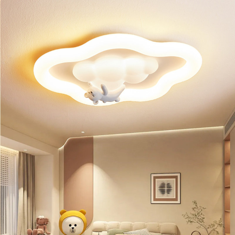 Cute white Cloud ceiling Light - Baby Nursery Ceiling Light のレビューと価格