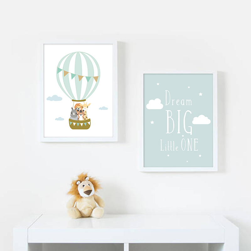 Balloon Moon Nursery Poster Wa - Baby Nursery Quotes のレビューと価格