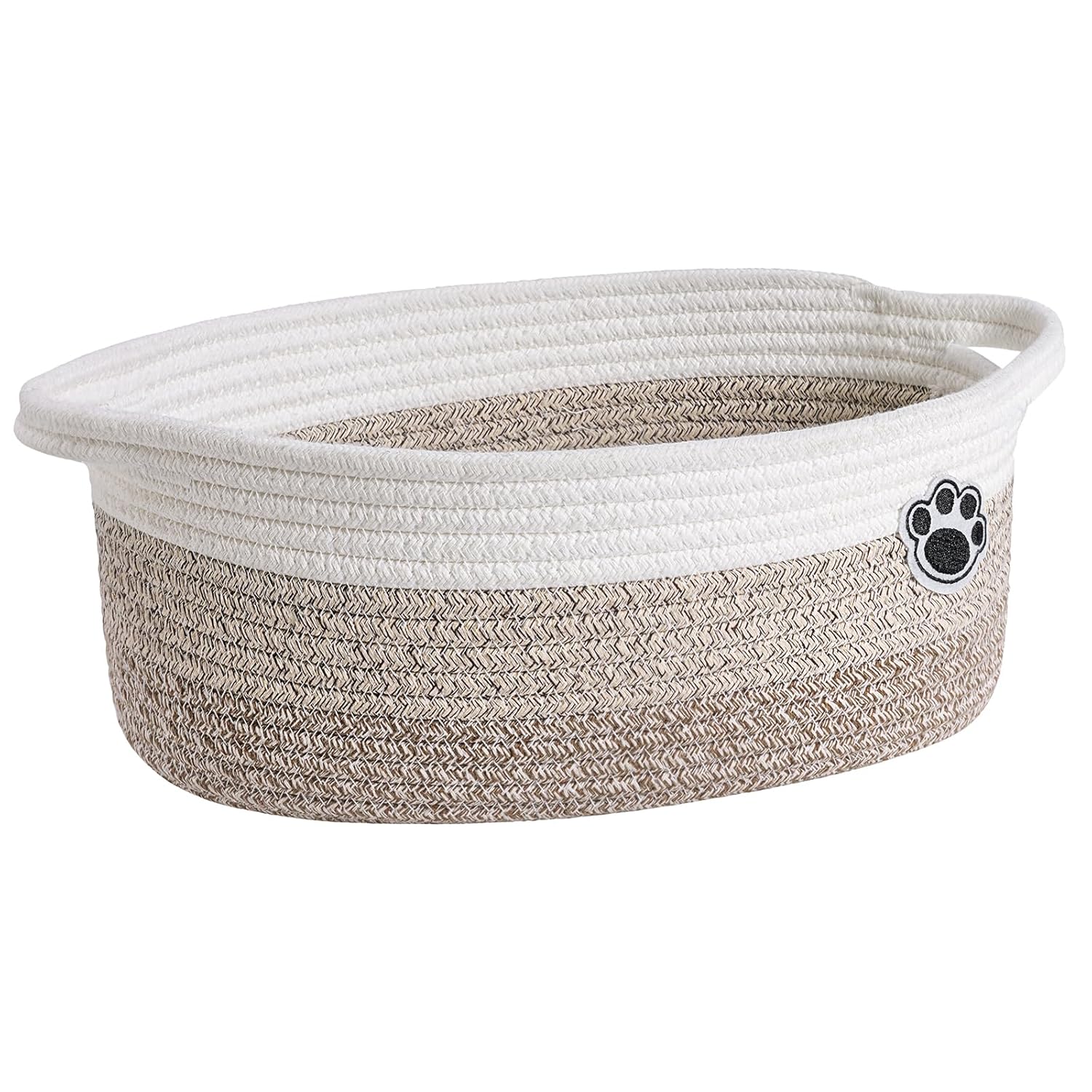 Woven Dog Toy Basket, 12x8x5 I - Baby Nursery Images のレビューと価格