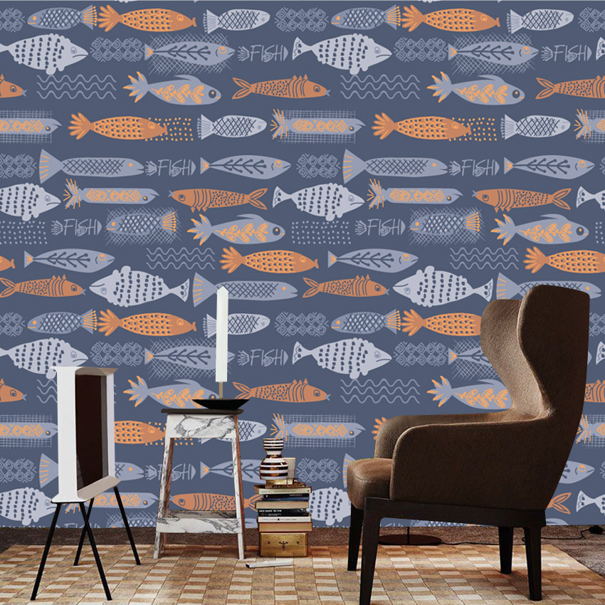 10+ Fish Design Waterproof Pee - Baby Nursery Peel And Stick Wallpaper のレビューと価格