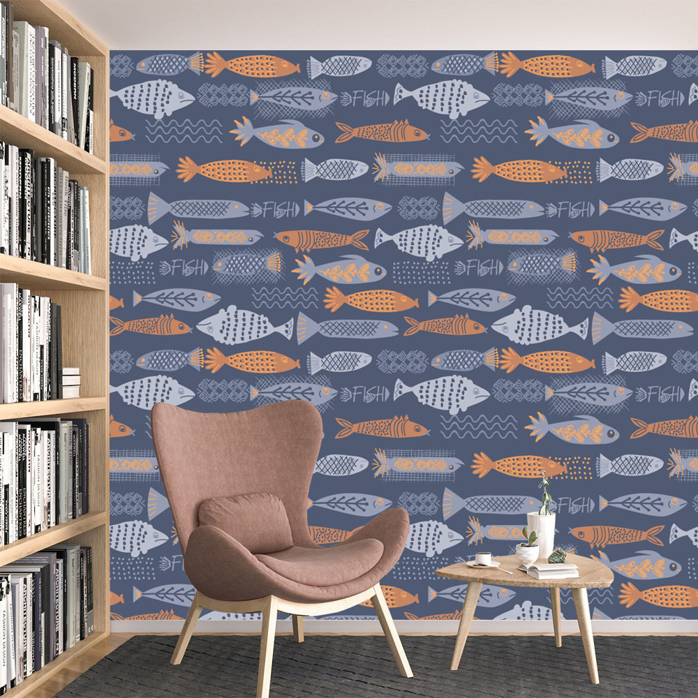 10+ Fish Design Waterproof Pee - Baby Nursery Peel And Stick Wallpaper のレビューと価格