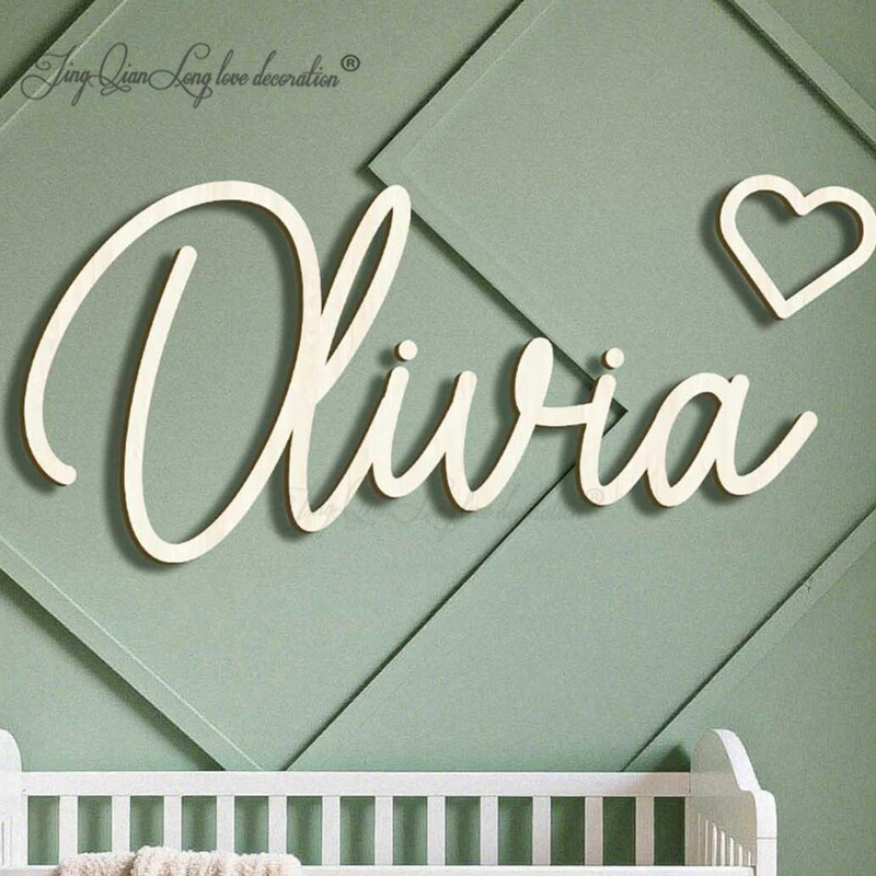 Custom Personalized Wood Name  - Baby Nursery Name Letters のレビューと価格