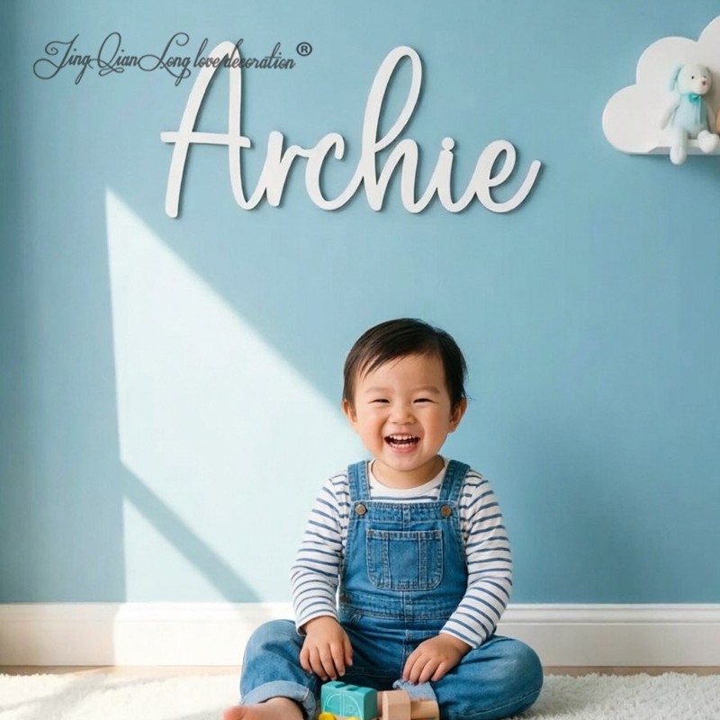 Custom  Wooden Name Sign Nurse - Baby Nursery Name Letters のレビューと価格