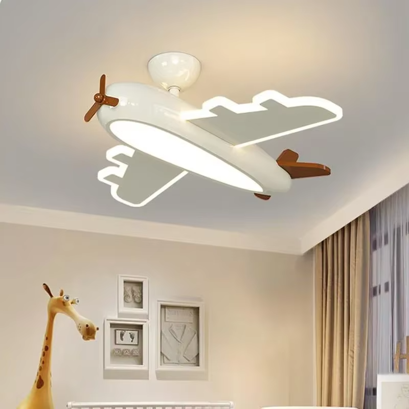 Airplane Ceiling Lamp Cartoon  - Baby Nursery Ceiling Light のレビューと価格