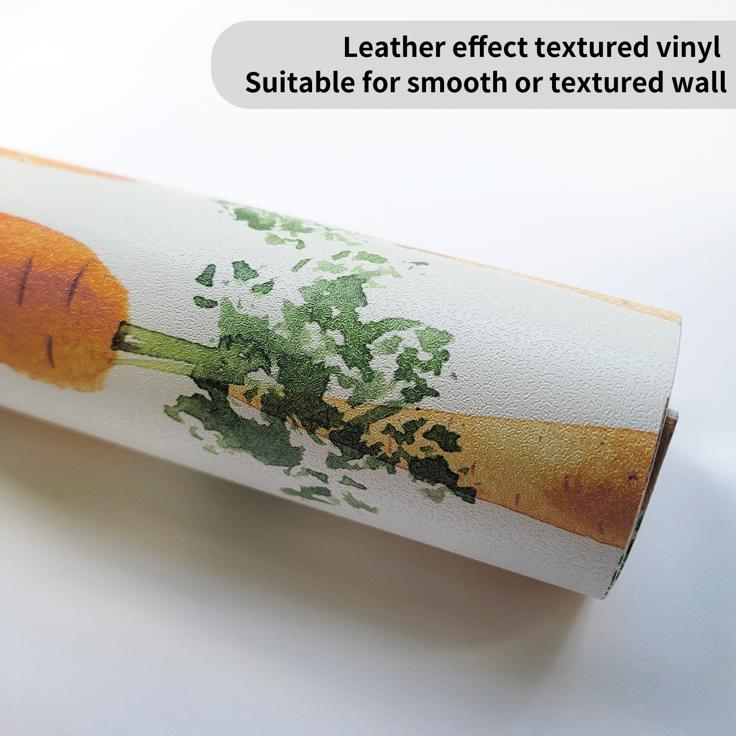 Cute Watercolor Carrots Wallpa - Baby Nursery Peel And Stick Wallpaper のレビューと価格