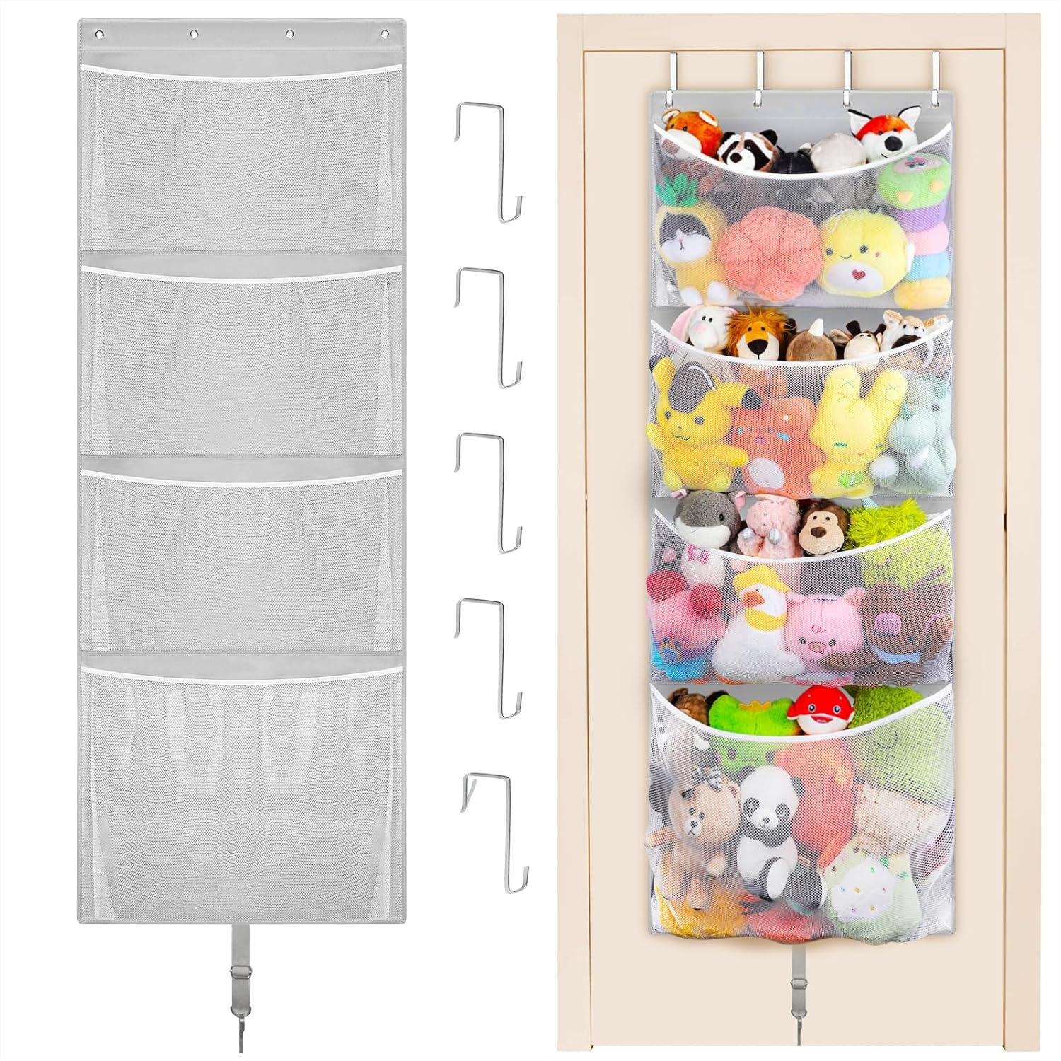 Hanging Stuffed Animal Storage - Baby Nursery Images のレビューと価格