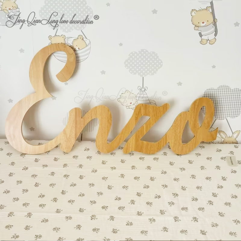 Custom Personalized Wooden Nam - Baby Nursery Name Letters のレビューと価格