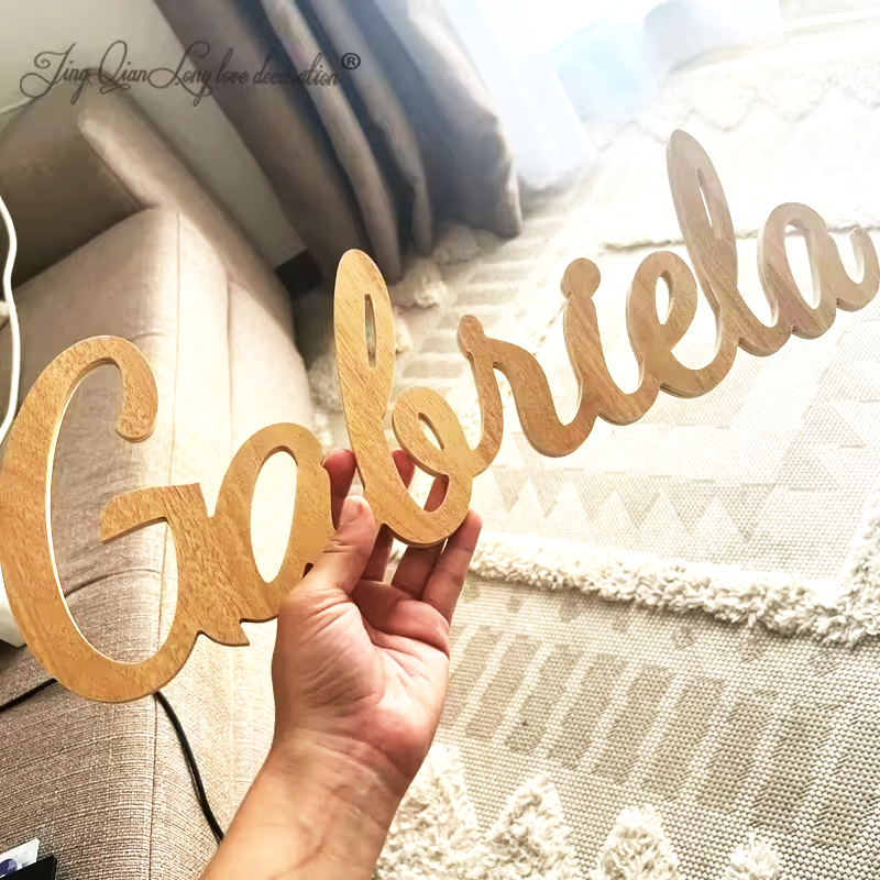 Custom Personalized Wooden Nam - Baby Nursery Name Letters のレビューと価格